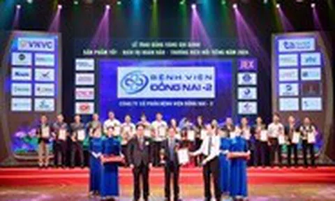 Bệnh viện Đồng Nai -2 nhận danh hiệu top 20 dịch vụ hoàn hảo năm 2024