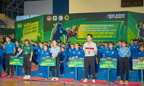 Gần 1,500 vận động viên tham gia tranh tài tại Đại hội Thể thao học sinh Thành phố Hồ Chí Minh – Hội khỏe Phù Đổng năm học 2023 - 2024